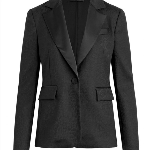 NWT Super Sexy Rachel Zoe Sienne Black Pant Suit - size 0 - Picture 3 of 5